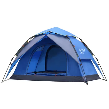 

Outdoor Double Layers Beach Fishing Tent Windbreak Camping Automatic Openning Tent Waterproof Rainproof Anti Uv Tents AA12045
