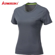 Новая женская спортивная футболка для бега Kawasaki с большой сетчатой быстросохнущей дышащей футболкой с короткими рукавами RST-2002