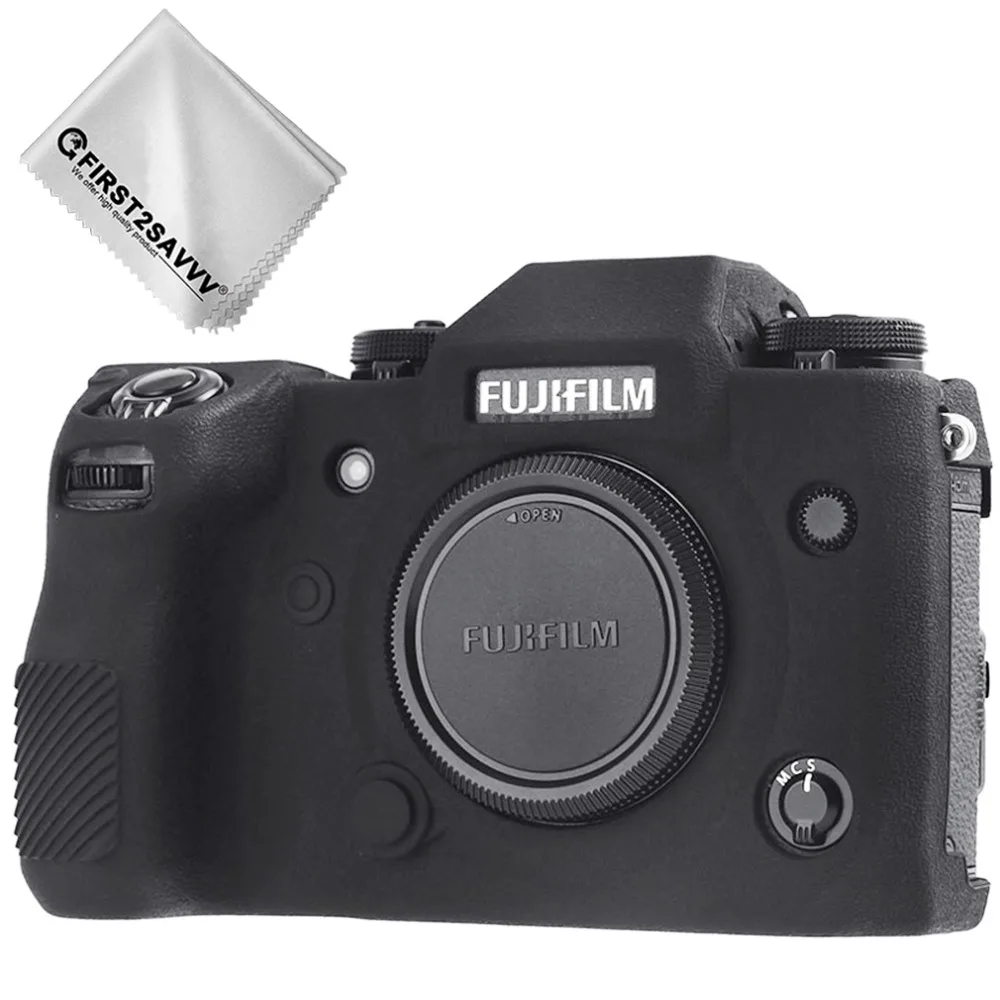 Топ текстура дизайн резиновый силиконовый чехол для FUJIFILM X-H1 мягкий силиконовый резиновый защитный корпус для камеры камера сумка