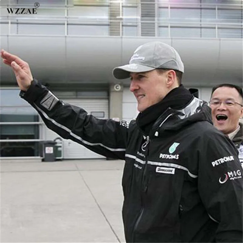Wzzae 2017 Ограниченная серия Schumacher мотоцикл GP F1 гоночный автомобиль Мода