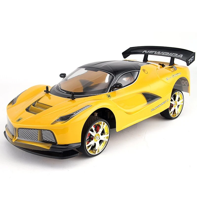 cheap Large 110 RC Car High Speed Racing Car 2.4G GTR 4 Wheel Drive Radio Control Sport Drift Racing Car Model electronic toy