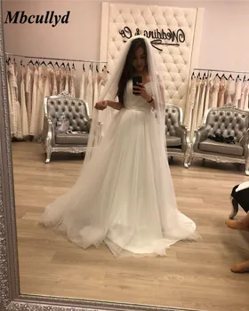 

Mbcullyd Gorgeous Off Shoulder Wedding Dress 2019 Puffy A Line Ruffled Sweetheart Bridal Dresses For Women Vestido de noiva