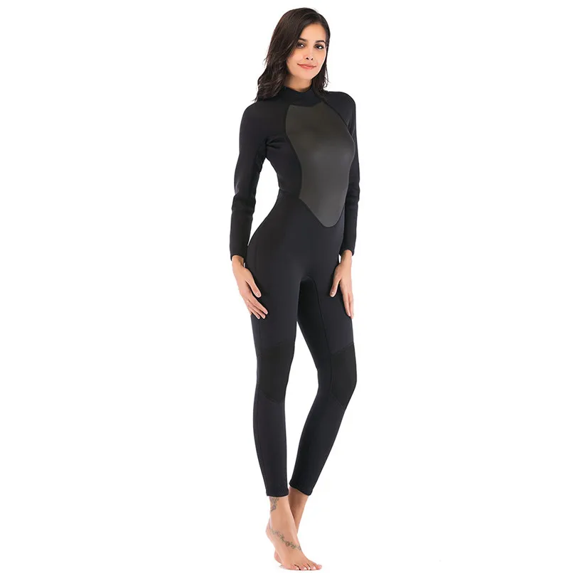 

Winter swimming thick material diving suit Shark Bart Winter Swimming 3MM Thick Siamese Surf suit Surfing Rashgard #2H21