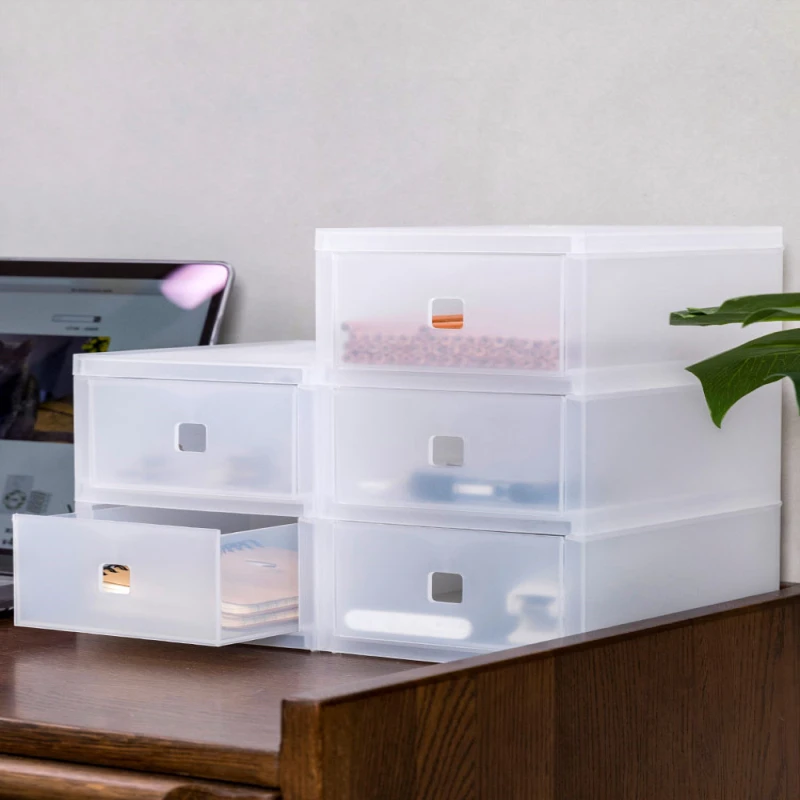 

Multi-layer Drawer Organizer Makeup Organizer Office Desktop Stationery Storage Box Transparent Box Trinket Box Plastic Box
