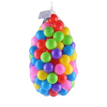 100 шт Детские игрушки океан мяч Экологичные детские игрушки пластиковый шар смешная кукла младенца Красочные конфеты Мячи Мяч