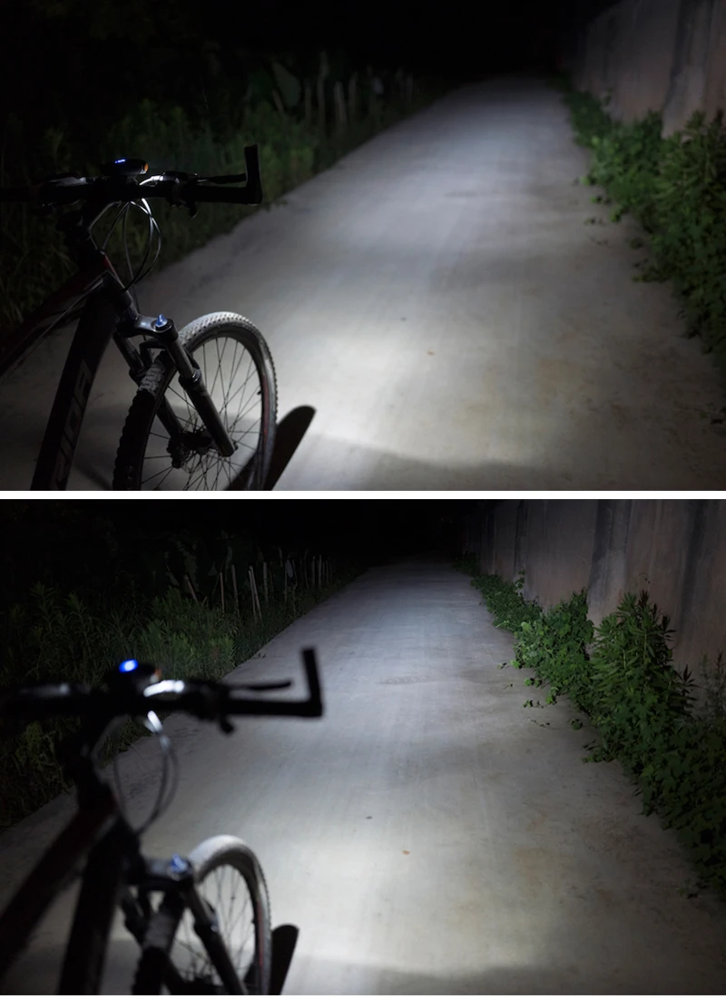Discount Bicycle light charging bell burglar alarm wireless remote control turn signal for bicycle handlebar light led riding accessories 11
