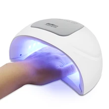 42 Вт Сушилка для ногтей маникюрные инструменты 18 светодиодов УФ лампа для всех гелей с умным датчиком таймера и съемным дном лампы для ногтей