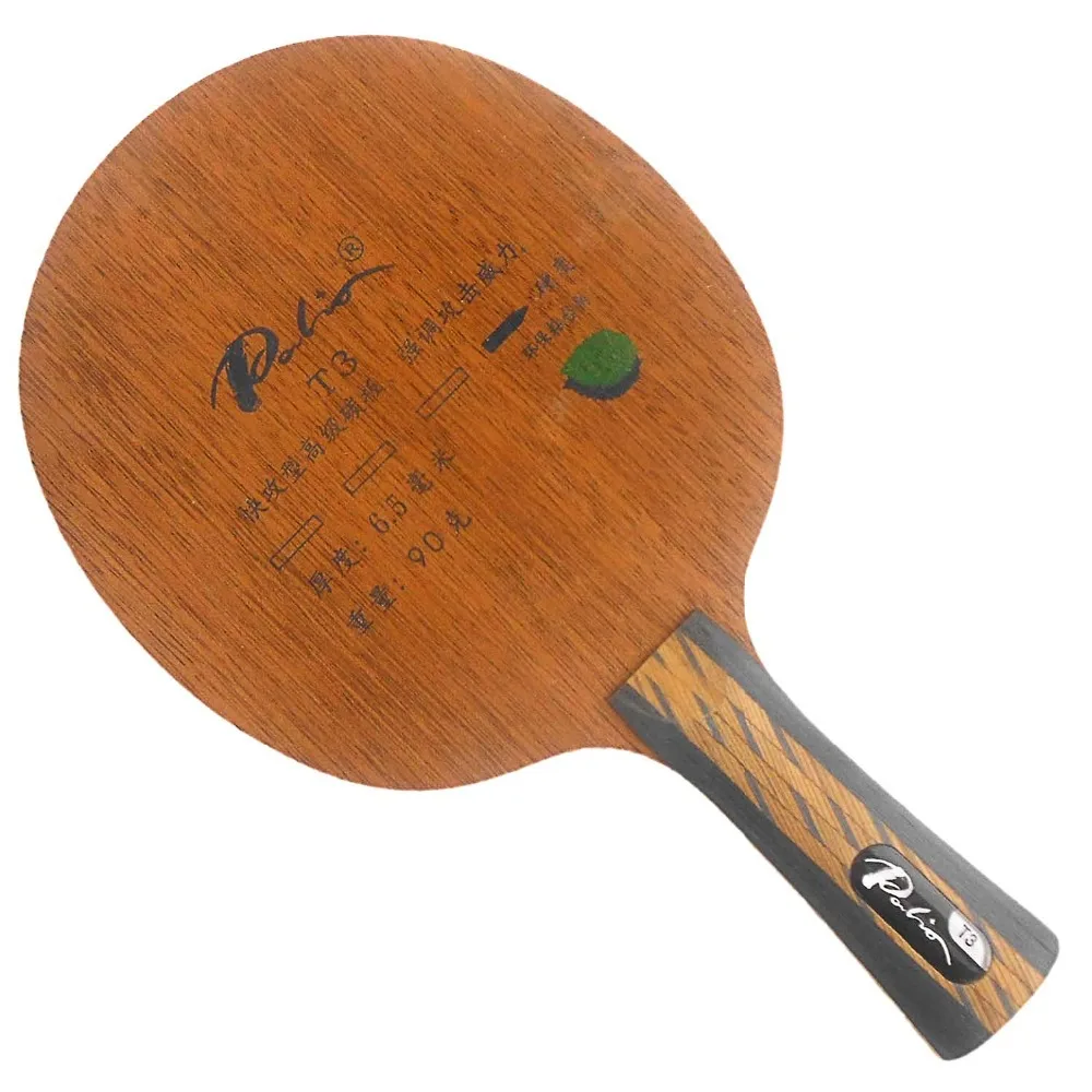 

Original Palio T3 (T 3, T-3) table tennis blade 5 wood+2carbon table tennis racket indoor sports fast attack with loop