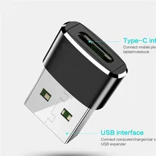 USB 3,0 папа-type-C Женский адаптер OTG USB3.0 к USB C адаптер конвертер для Macbook Nexus Nokia N1 для samsung S8 Plus