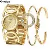 

Fashion Ladies Watch Stainless Steel Analog Analog Watch Bracelet New watch Bracelet Relogios Feminino Dropship L1123