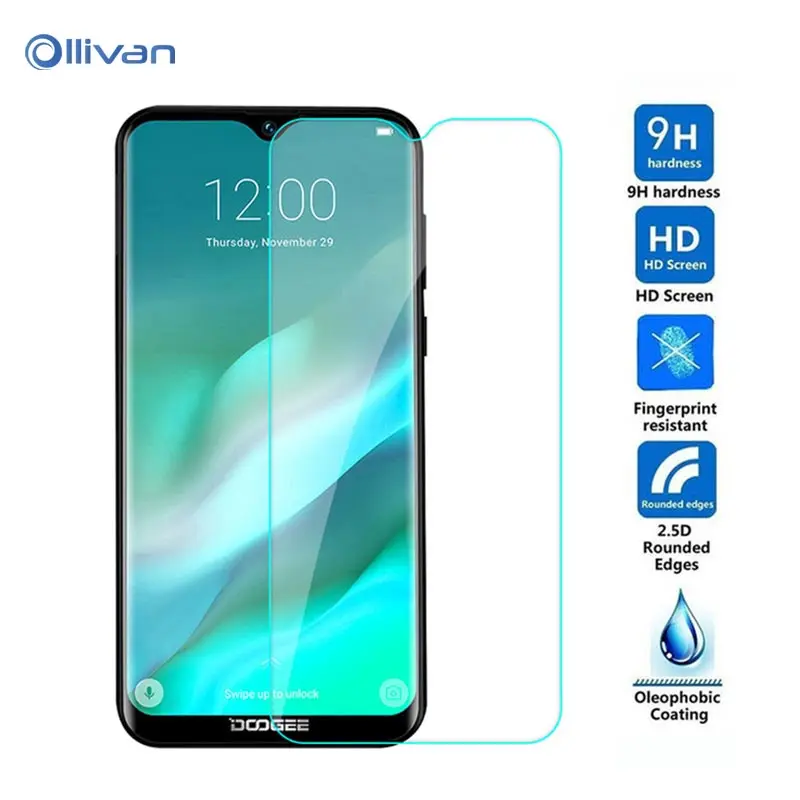 

Ollivan HD Screen Protector For Doogee Y8 Toughened Tempered Glass For Doogee Y8 Non Full Cover Front Film Protective Glass Y8