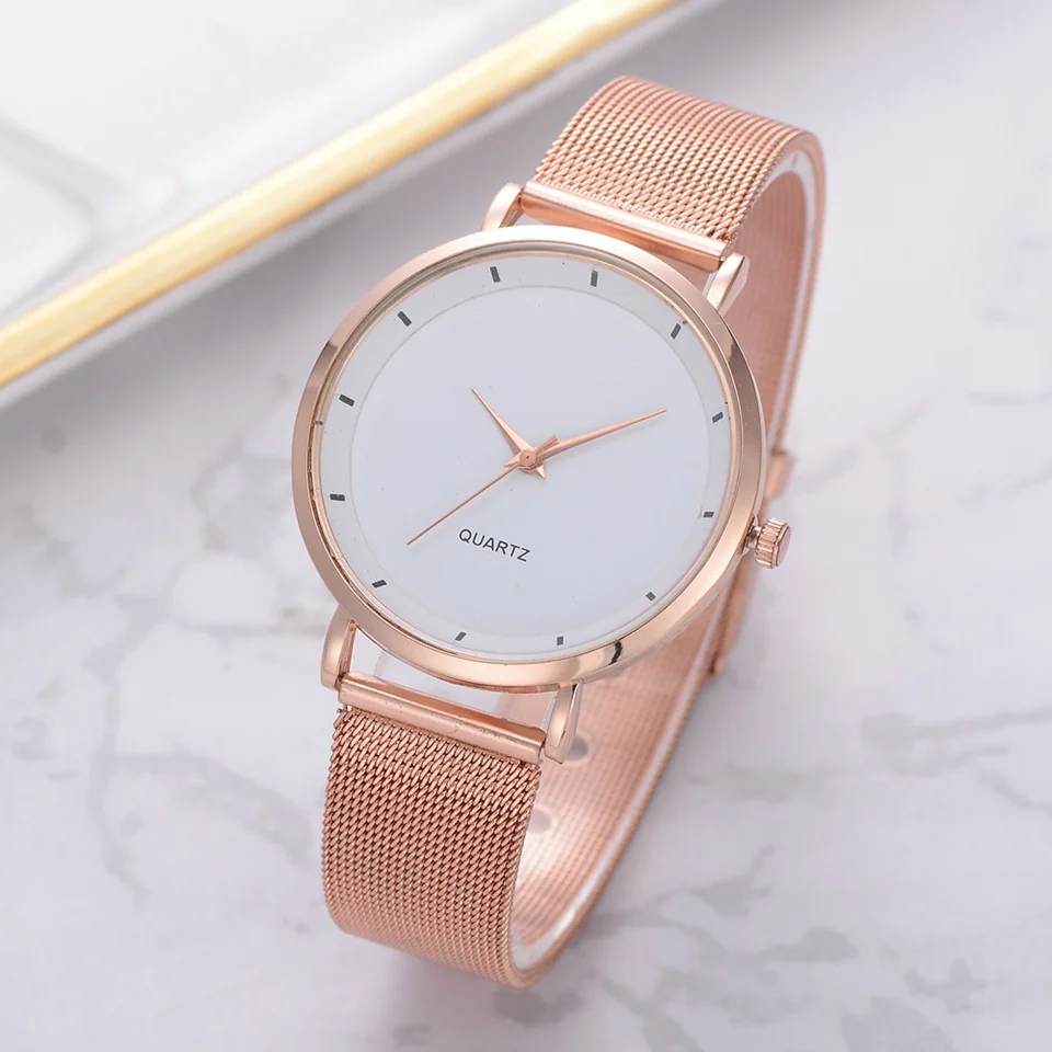

2019 Fashion New Arrive Women Dress Bracelet Fashion Watch Ladies Sport Watch Rose Gold Wristwatch Reloj Mujer
