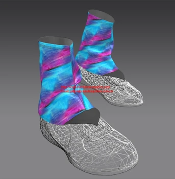 

MOQ 5 pairs, Wholesale lightweight Trail running Gaiters. Size: L-large