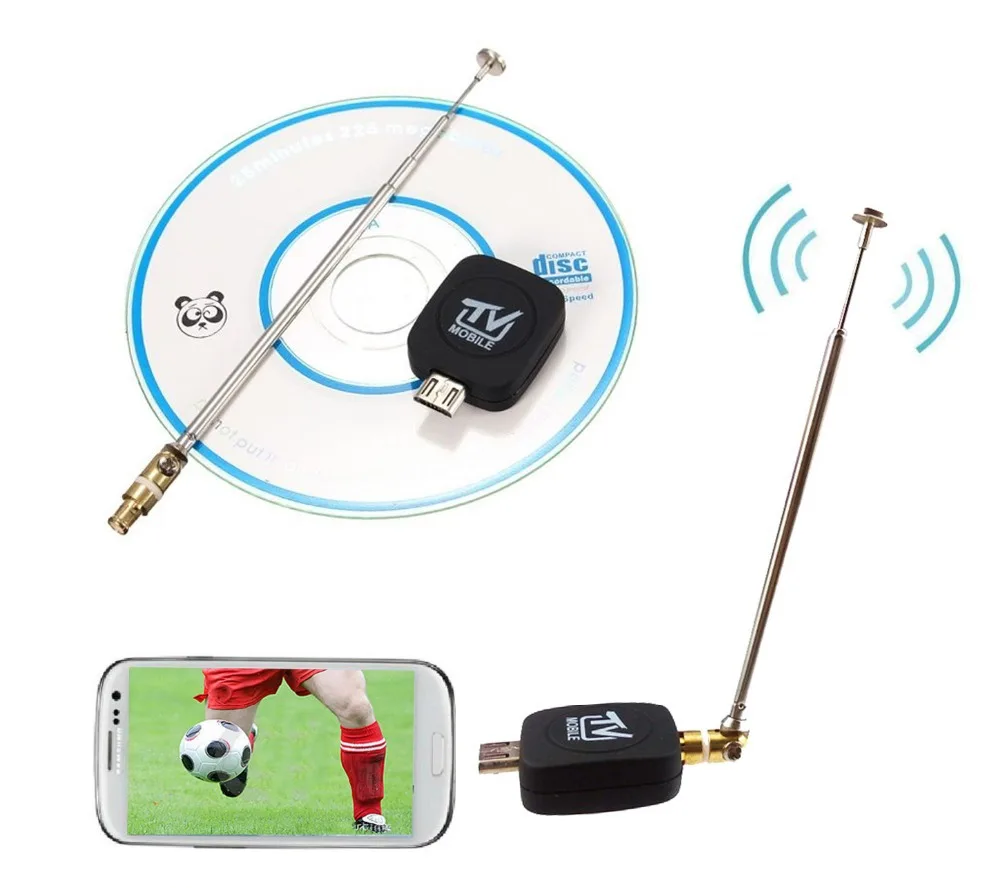 

DVB-T TV TV Receiver TV Watch Digital Satelite Receiver Adapter For Micro usb Android Phone Tablet