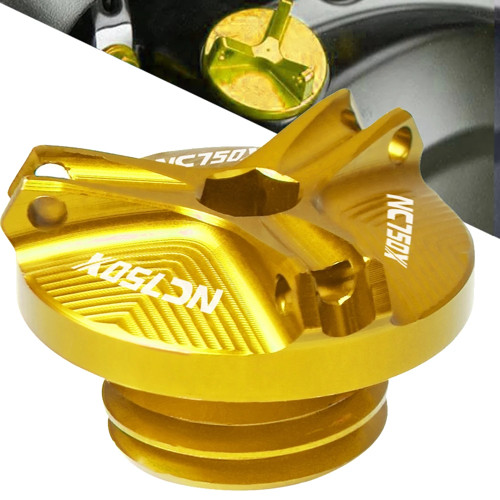 

For Honda NC750 NC 750 X Motorcycle M20*2.5 Engine Oil Filter Cup Plug Cover Screw For Honda NC750 NC 750 NC-750 X 2014 2015