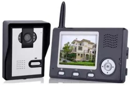 

Wireless Video Intercom System,wireless color video door phone bell indoor monitor system.door alarm