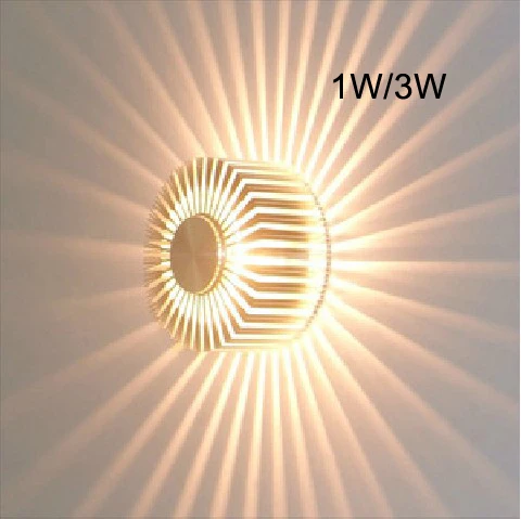 3W Contemporary Led Wall Light with Scattering Light Design UFO ... 3W Contemporary Led Wall Light with Scattering Light Design UFO ...