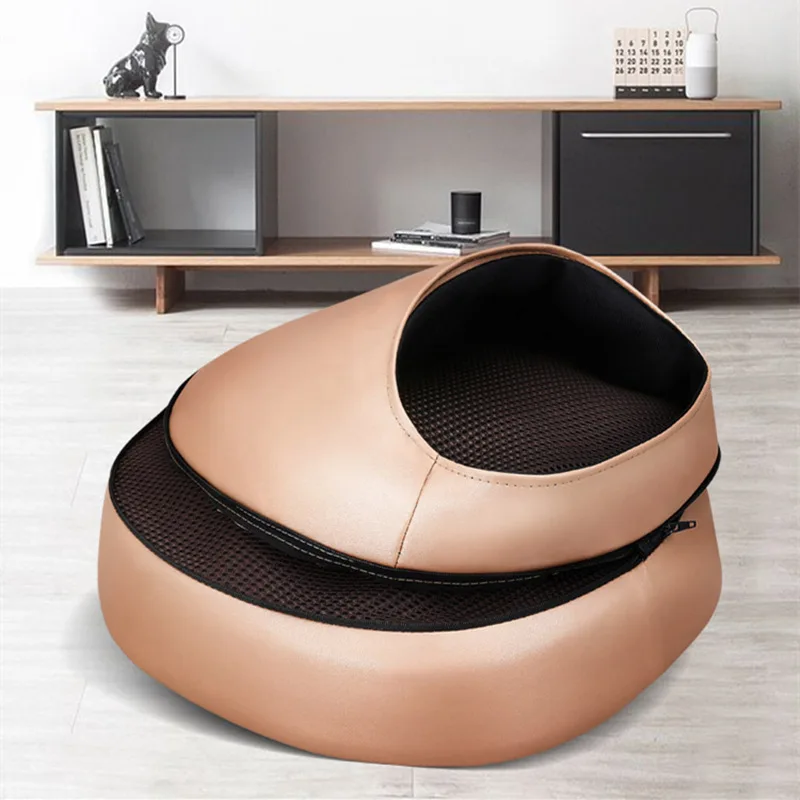 Electric kneading foot massager roller Foot Massage Machine feet guasha Shiatsu massager for back Infrared With Heating