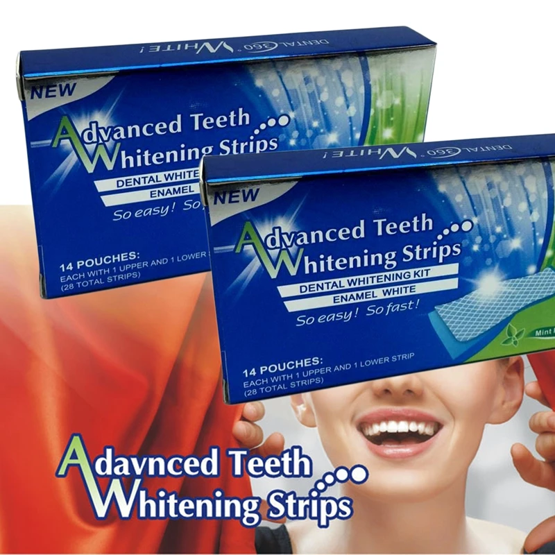 Buy 3boxes (42pouchs=3box) Unisex Women Men White Effects Dental Whitestrips
