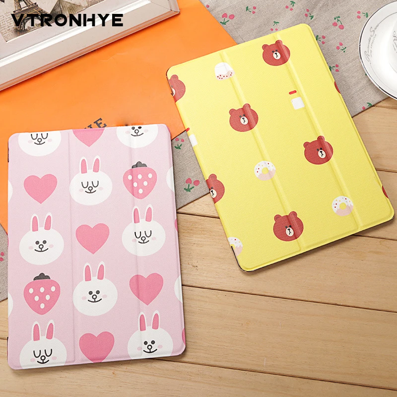 

Print PU Case for iPad mini 1 2 3 mini 4 5 Cover Coque Slim Magnetic Case for iPad air 1/ air 2 for iPad 2018 9.7" Auto Sleep