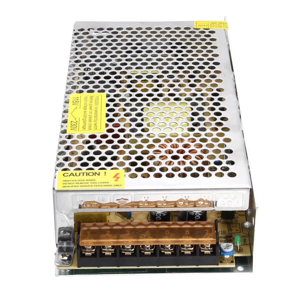 

Quality Metal Case AC to DC 12V 15A 180W Transformer Switch Power Supply Driver for Led Strip Light AA