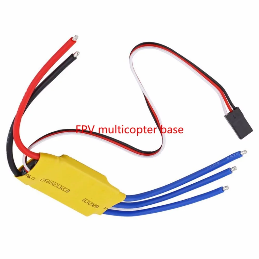 

30A Brushless Motor Speed Controller RC BEC ESC T-rex 450 V2 Helicopter Boat