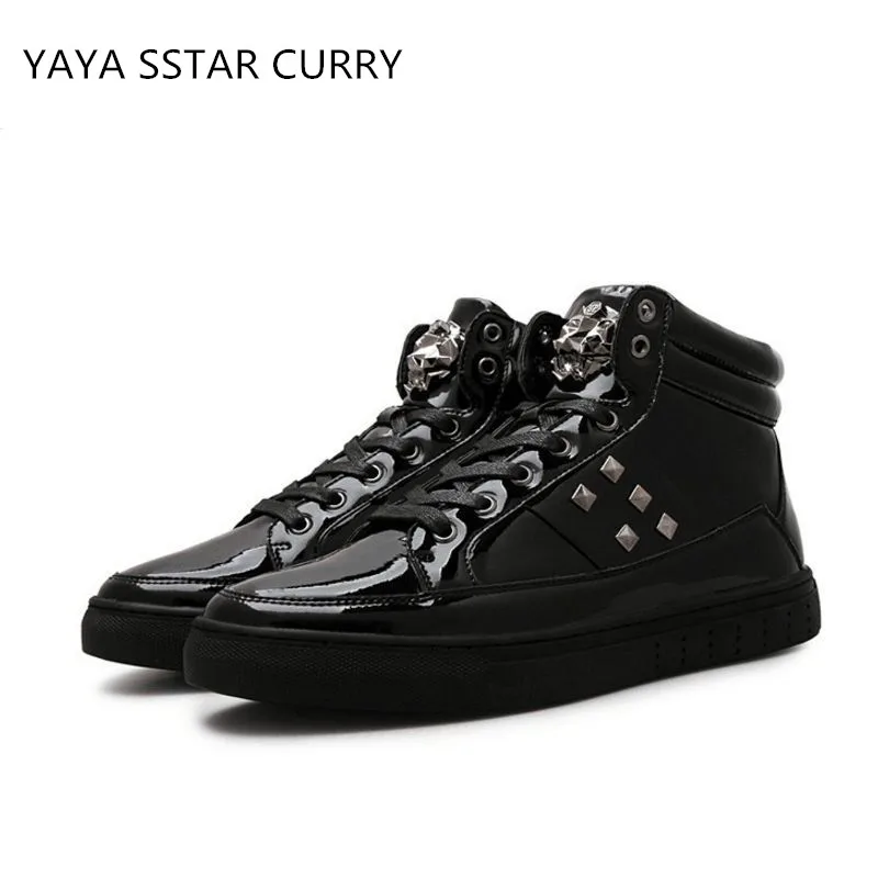 Prix pour YAYA ÉTOILES CURRY nouvelle 2017 automne et hiver version Coréenne de la nouvelle hommes chaussures à l'intérieur de la Riga cheveux surface du métal marée Prix pour YAYA ÉTOILES CURRY nouvelle 2017 automne et hiver version Coréenne de la nouvelle hommes chaussures à l'intérieur de la Riga cheveux surface du métal marée