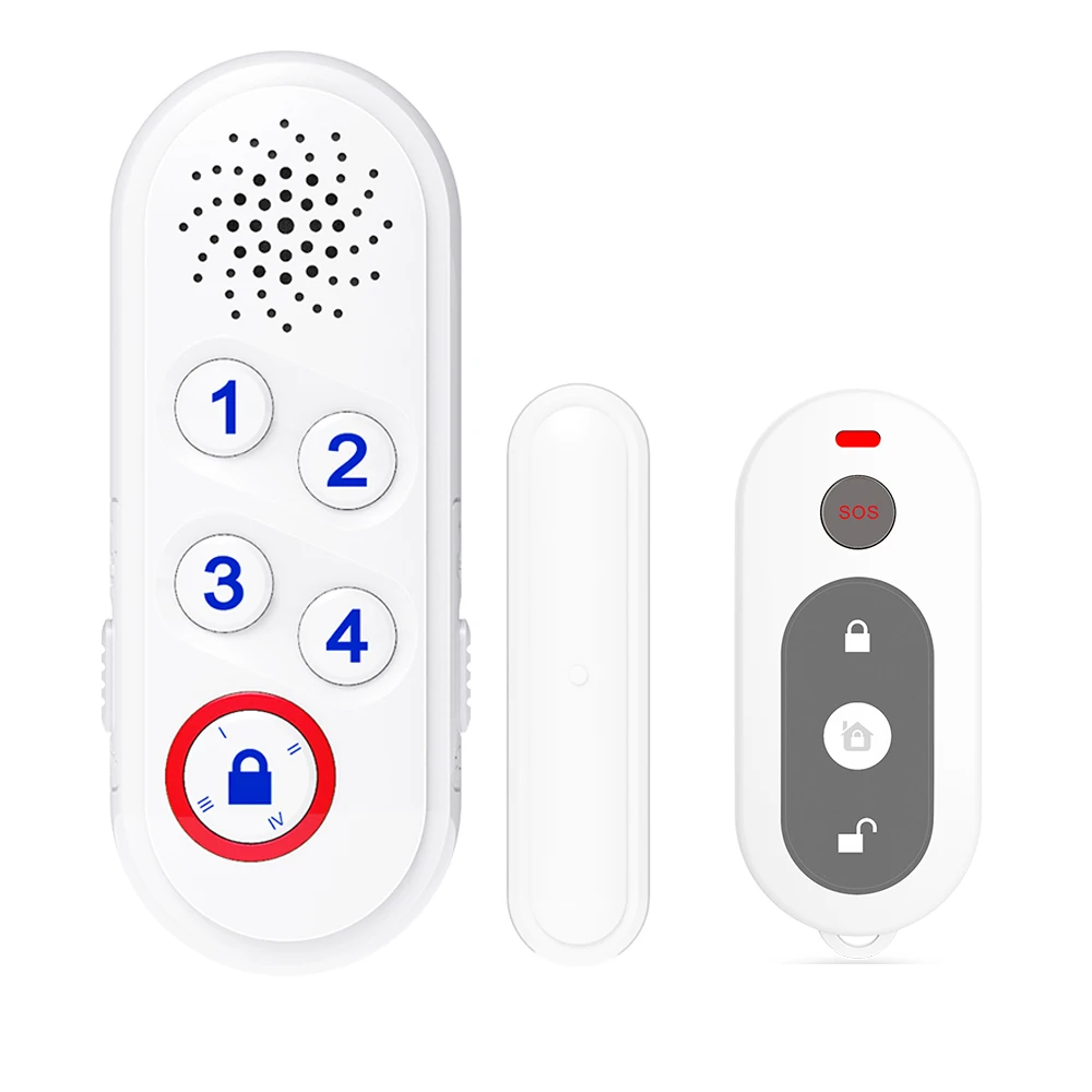 

CPVAN P3R Window Door Alarm Unit Expand to Door/Window Sensors or Remote Control Disarm Encryption Protection Expandable