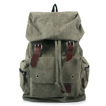 

FGGS-Fashion Men's Vintage Canvas Shoulder bag school bag travel bag