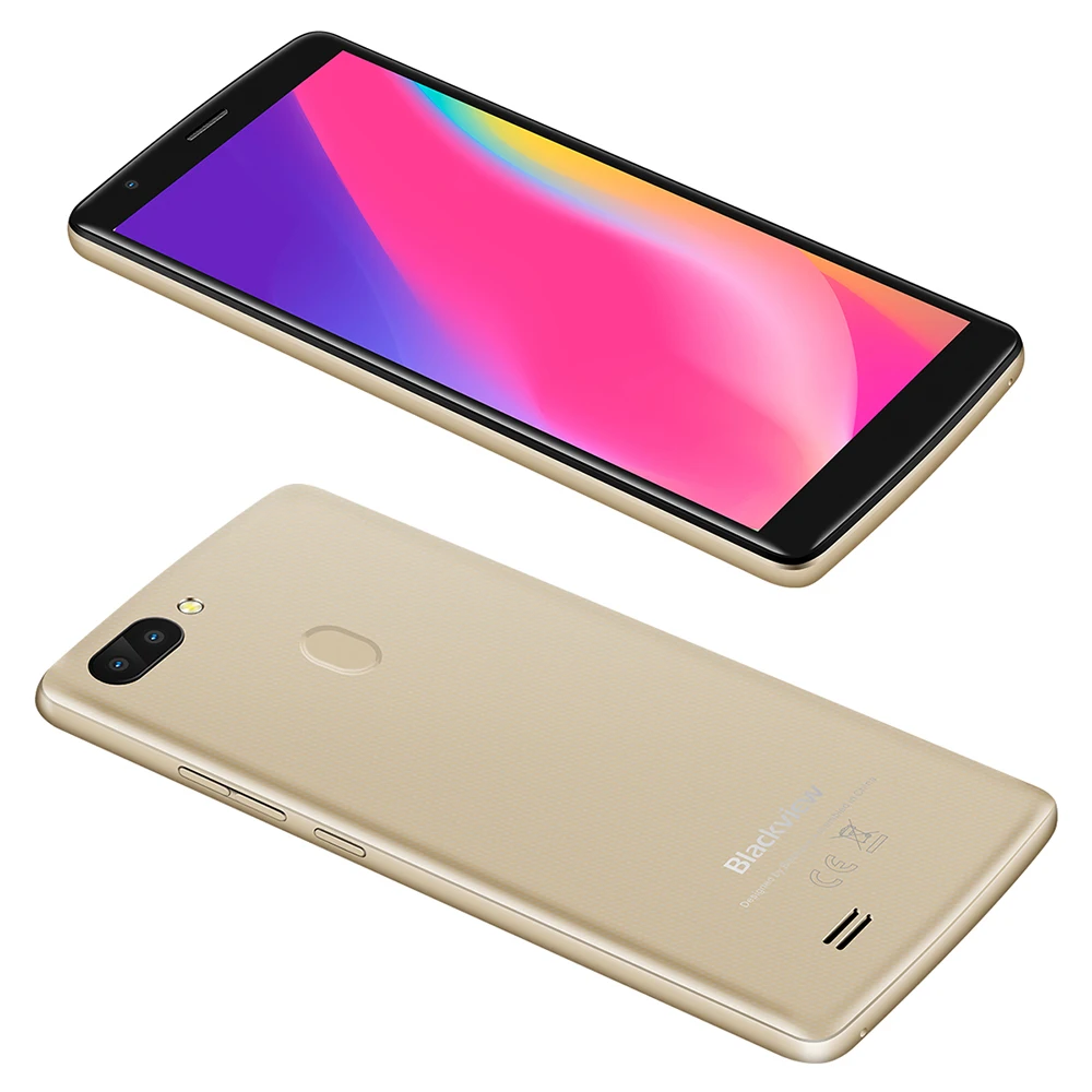 BLACKVIEW A20 Pro смартфон с 5 дюймовым дисплеем четырёхъядерным процессором MTK6739 ОЗУ 2 Гб
