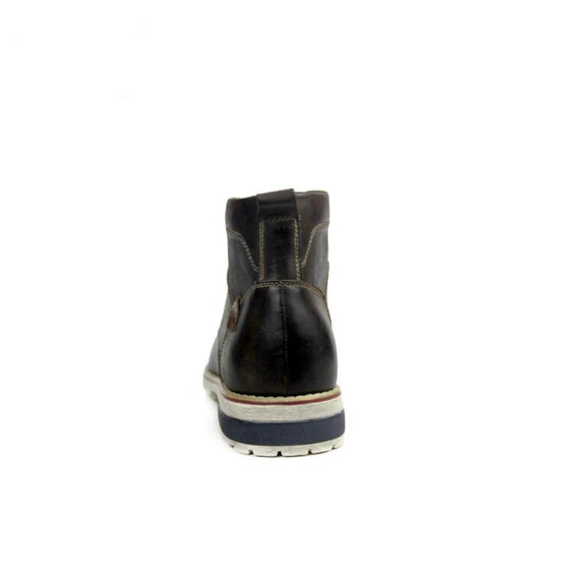 Botas Deve Até Toe Dos Retro Ter Big Homem Casuais 12 Coffe Montaria 13 Inverno Couro Eua Recomendar Rendas De Oxfords Size Rodada Homens PqtIqd