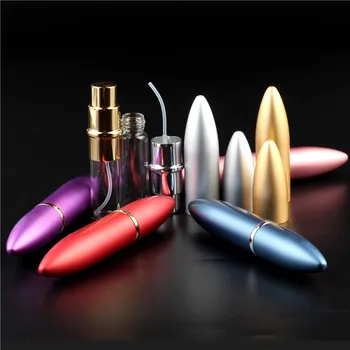 

LIYIMENG Portable 6ml Travel Mini Container Aluminum Refillable Perfume Spray Bottle Empty Cosmetic Containers Perfume Bottle