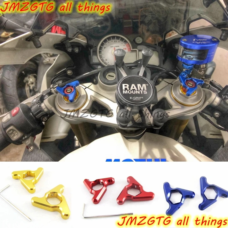 CNC Front Fork Preload Adjusters For BMW S1000RR 2008 2009