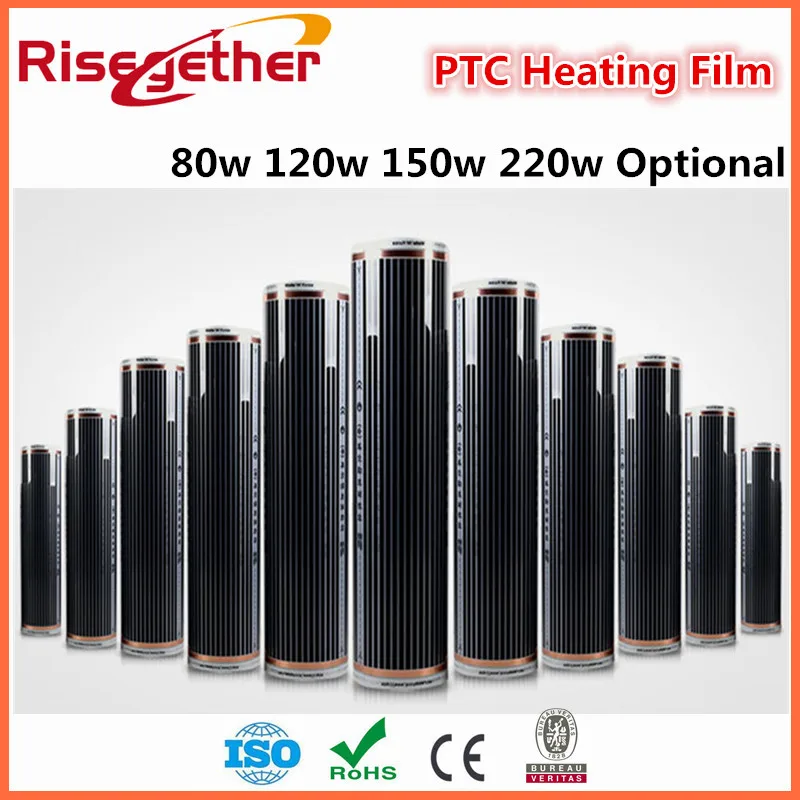 

2017 Hot sales warming floor carbon fiber radiant far infrared heating film for greenhouse