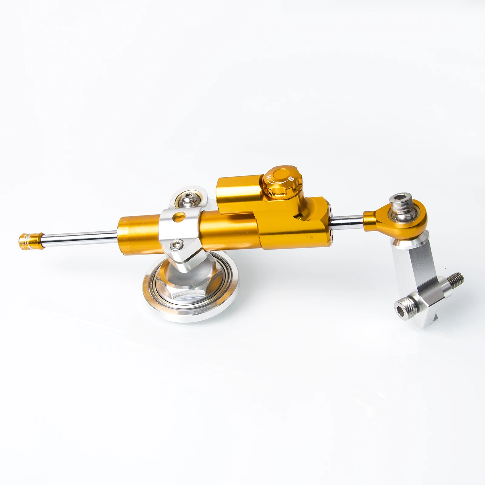 NICECNC Steering Damper & Bracket Mounting Kit for Kawasaki Ninja ZX6R ZX-6R ZX636 2005 2006 Billet Motorcycle Spare Parts
