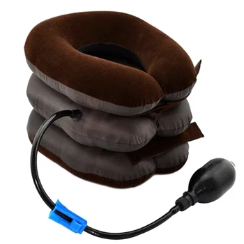 

2pcs Neck Cervical Traction Device Inflatable Collar Household Equipment Health Care Massage Device Nursing Care Hot Selling