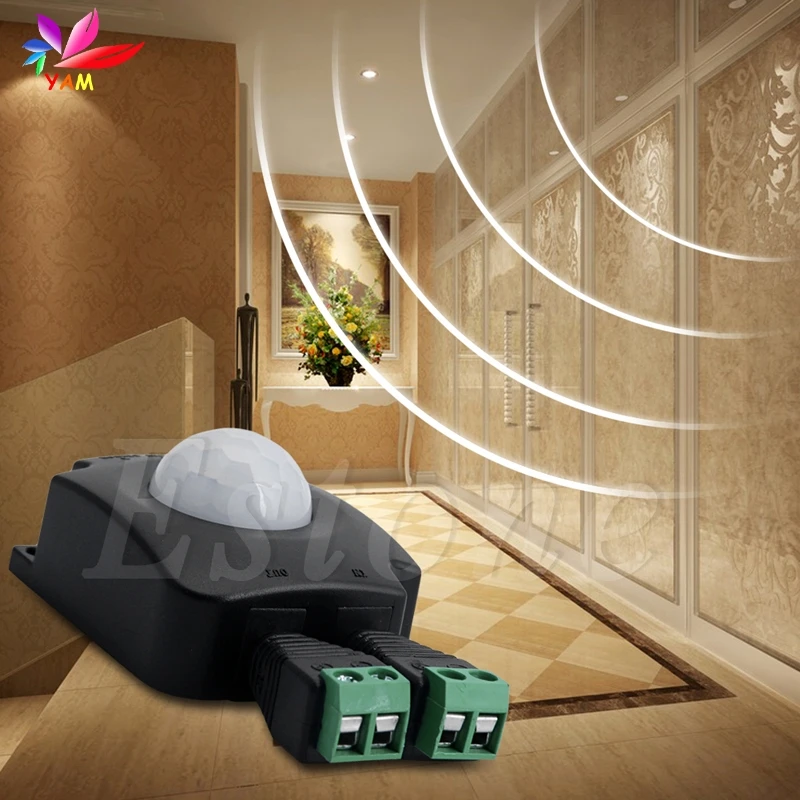 

Automatic infrared pir motion sensor switch for led light hottest DC 12-24 V 10A-25