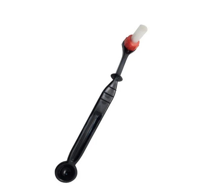 Nylon Elbow Espresso Coffee Machine Cleaning Brush Espresso Coffee
