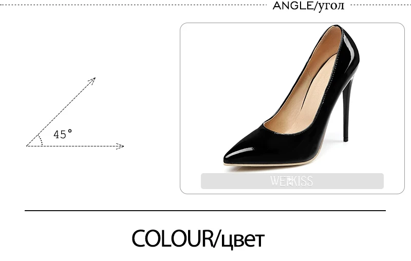 WETKISS/Новинка; элегантные туфли-лодочки на тонком высоком каблуке; вечерние туфли-лодочки для офиса; женские туфли с острым носком; сезон весна; коллекция года; женская обувь