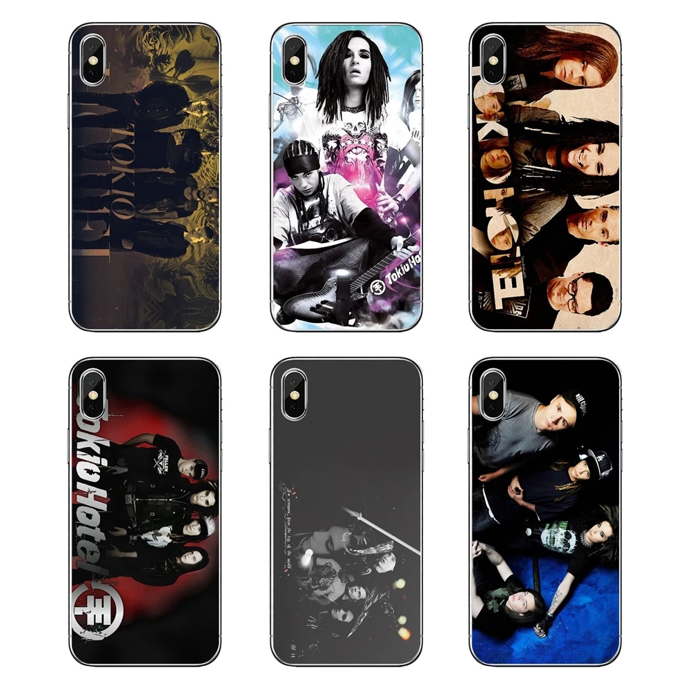 Soft Transparent Shell Covers Tokio Hotel German rock bands For Samsung Galaxy Note 8 9 S9 S10 A8 A9 Star Lite Plus A6S A9S |