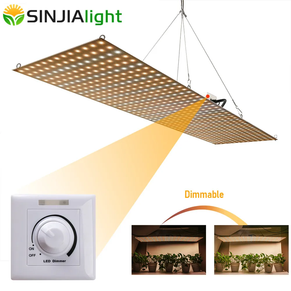Новейший Диммируемый 500 Вт Светодиодный светильник для выращивания растений полный спектр фитолампа светодиодный для культива семена для проращивания в помещении vegs растущий тент теплица
