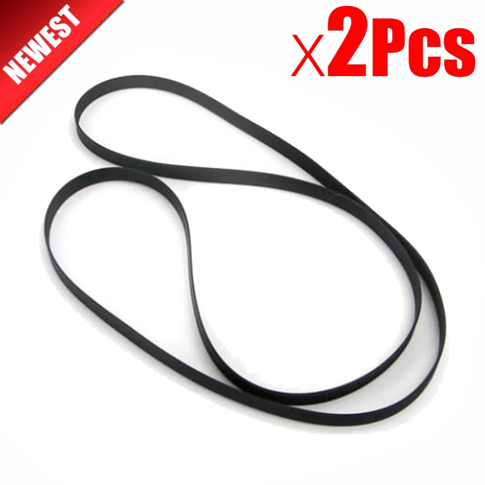 2pcs Record Player Turntable Belt Fit For Dual Replacement Belt Belts