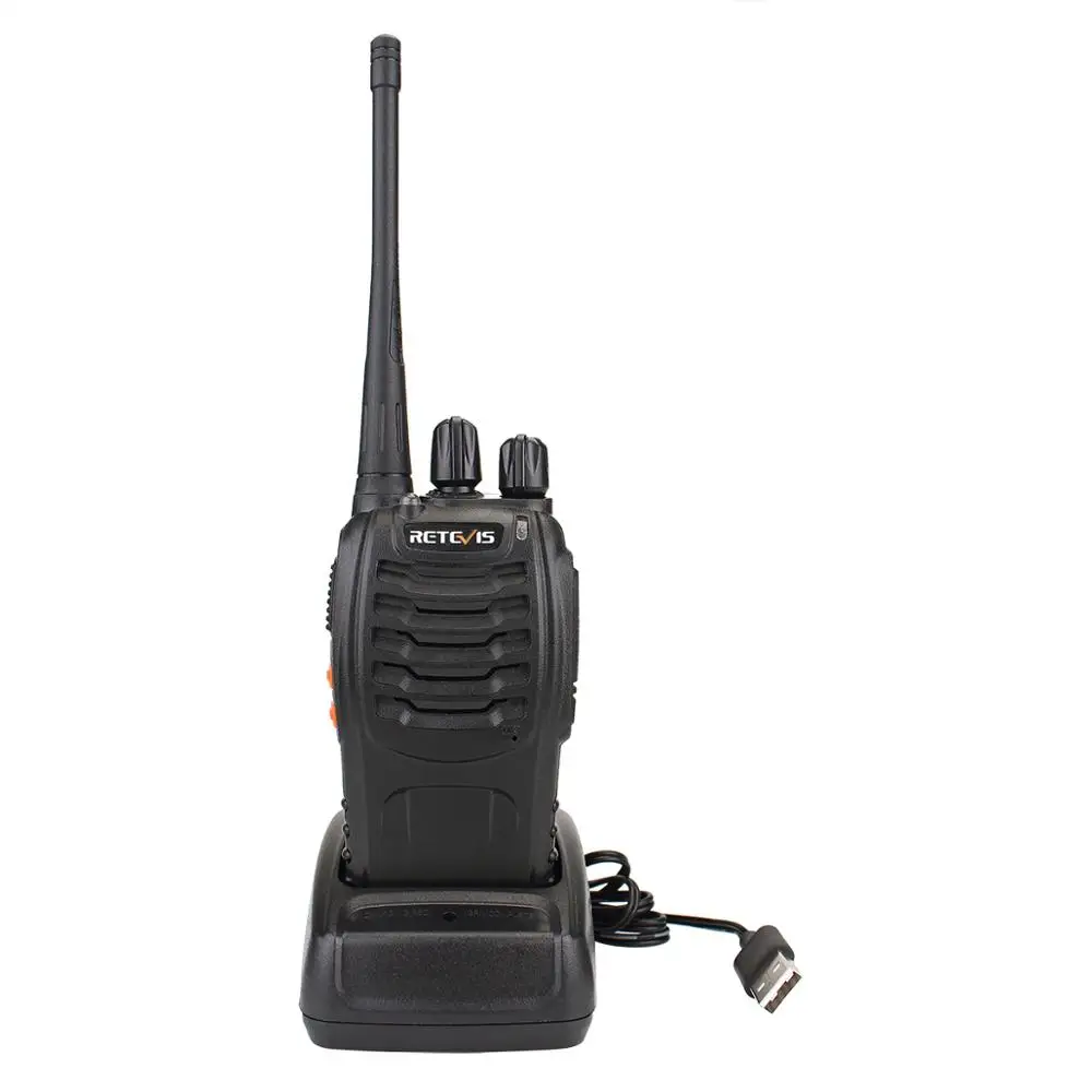 1 pair Retevis H 777 Walkie Talkie UHF 5W 16CH Two Way Radio Ham Interphone Portable 4