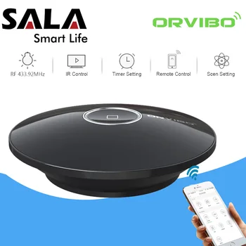 

Orvibo EU Socket MagicCube Allone Pro Smart Remote Control Automation Systems WiFi IR Hub Controller by iOS Smartphone Android