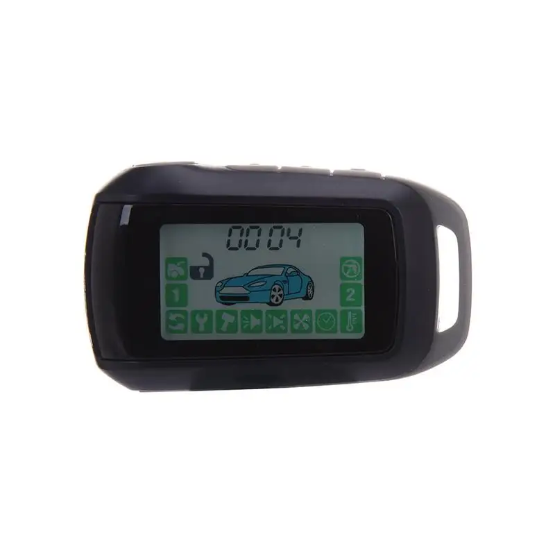 

Car Anti-theft Remote Control 2 Way LCD Alarm System Russian Version Car Security System Remote Contro For Starline A9 1PC J2