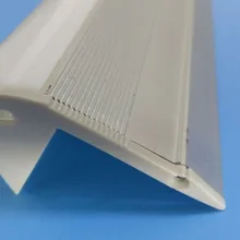 2 м/шт., 50 м/лот, анодированные ступеньки для лестницы, алюминиевый профиль для светодиодных лент и светодиодный лестничный канал для ступенчатых лестниц