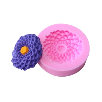 

1Pcs Silicone Mold Violet Flower Shape Cookies c ake Tools Fondant c ake Moulds Decorating Cooking Tools Kitchen Accessories