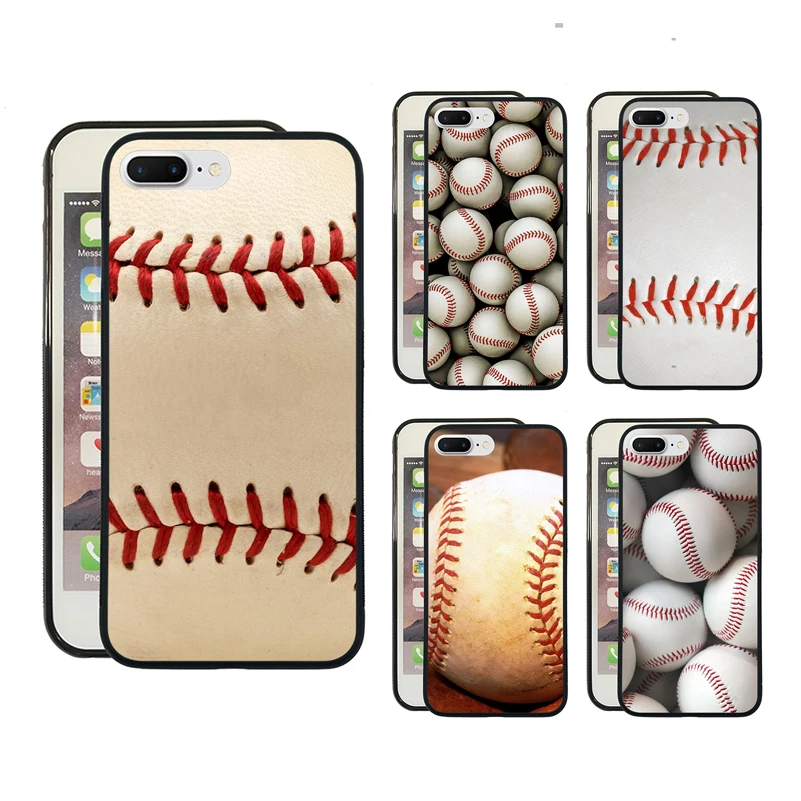 Baseball Case For iPhone X 6/6s 7/8 7/8 plus 6/6s plus TPUPC Sport Case