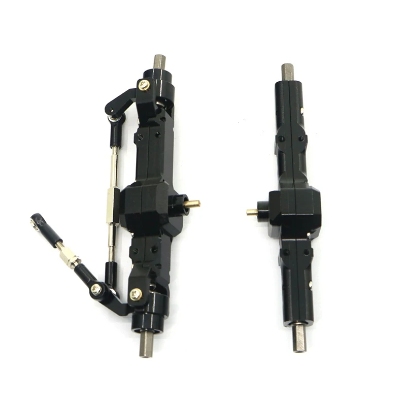 

4pcs/6pcs Front Rear Bridge Shaft Golf Box Black Metal Plastics Vehicle Accessories RC Toy Parts