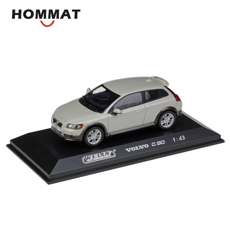 HOMMAT модель 1:43 Welly R8/911/GTI/ML350/X3/C30/Alfa Модель автомобиля литая модель игрушечного автомобиля модель автомобиля коллекционная игрушка для мальчиков - Цвет: Volvo C30